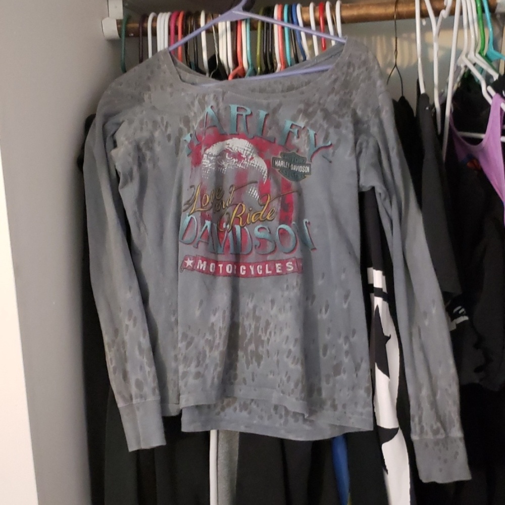 Harley davidson large  long sleeve